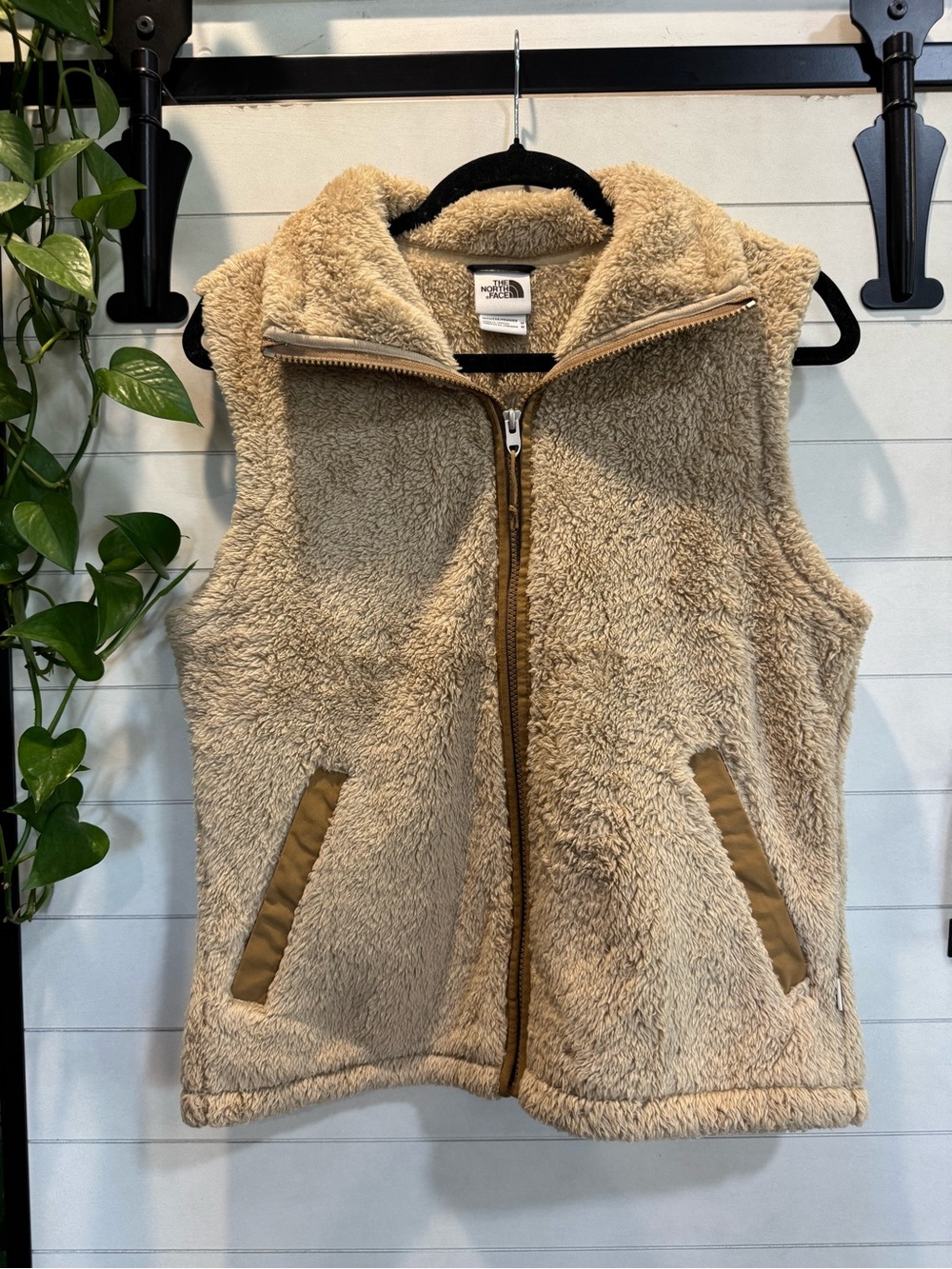 The North Face Sherpa Fleece Vest - Beige/Cream